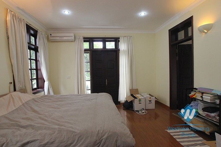 Beautiful and large house for lease in Ciputra, Tay Ho, Ha Noi